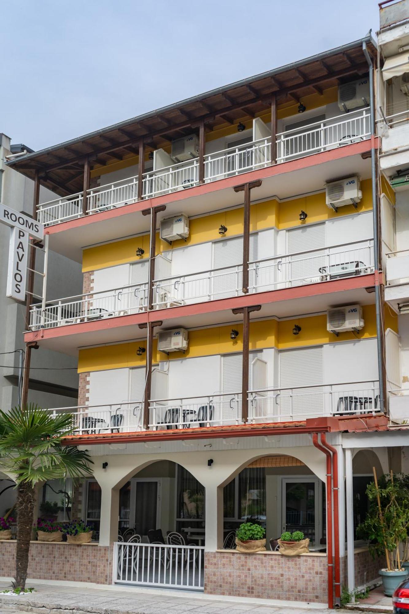 Hotel Pavlos Paralía Eksteriør bilde